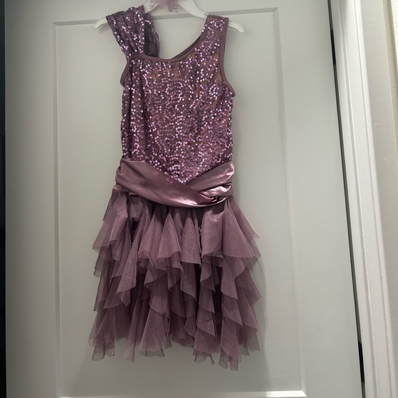 Small adult figure skating dress - Picture 5 of 5